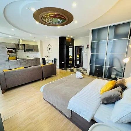Mega Tower225 Apartment Almaty Exterior photo